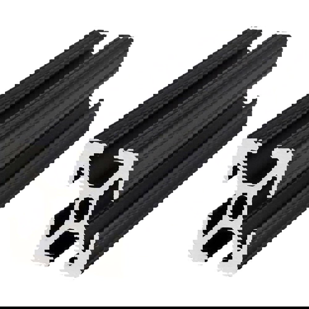 Framing; Frame Type: T-Slotted ; Duty Grade: Standard-Duty ; Material: Aluminum Alloy ; Slot Location: Quad ; Overall Length (Inch): 120 ; Overall Height (Inch): 1